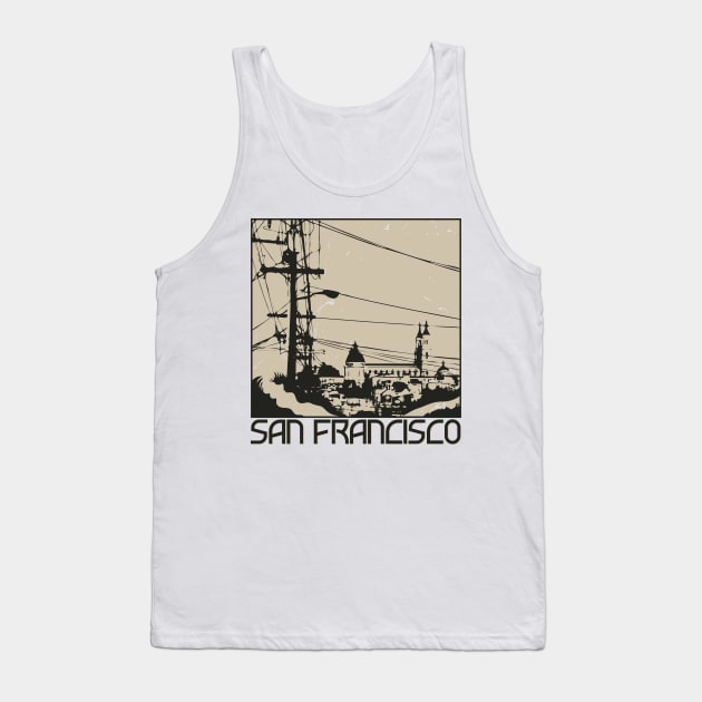 San Francisco Tank Top by aidsch